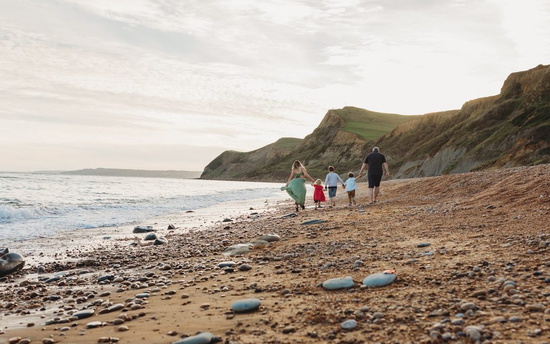 Sunsets, Beaches, Beautiful Families and the most epic session on Eype Beach, Dorset.