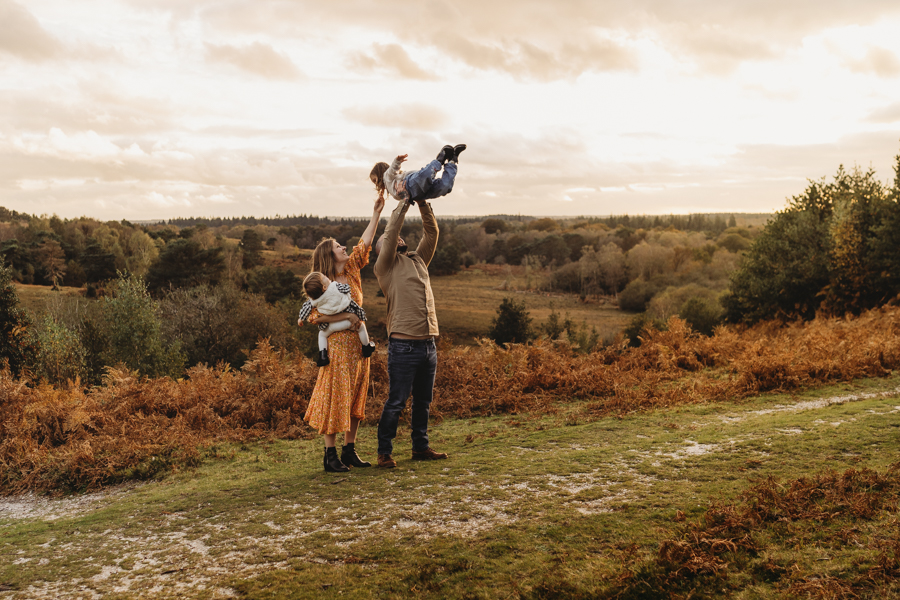 outdoor family photos new forest